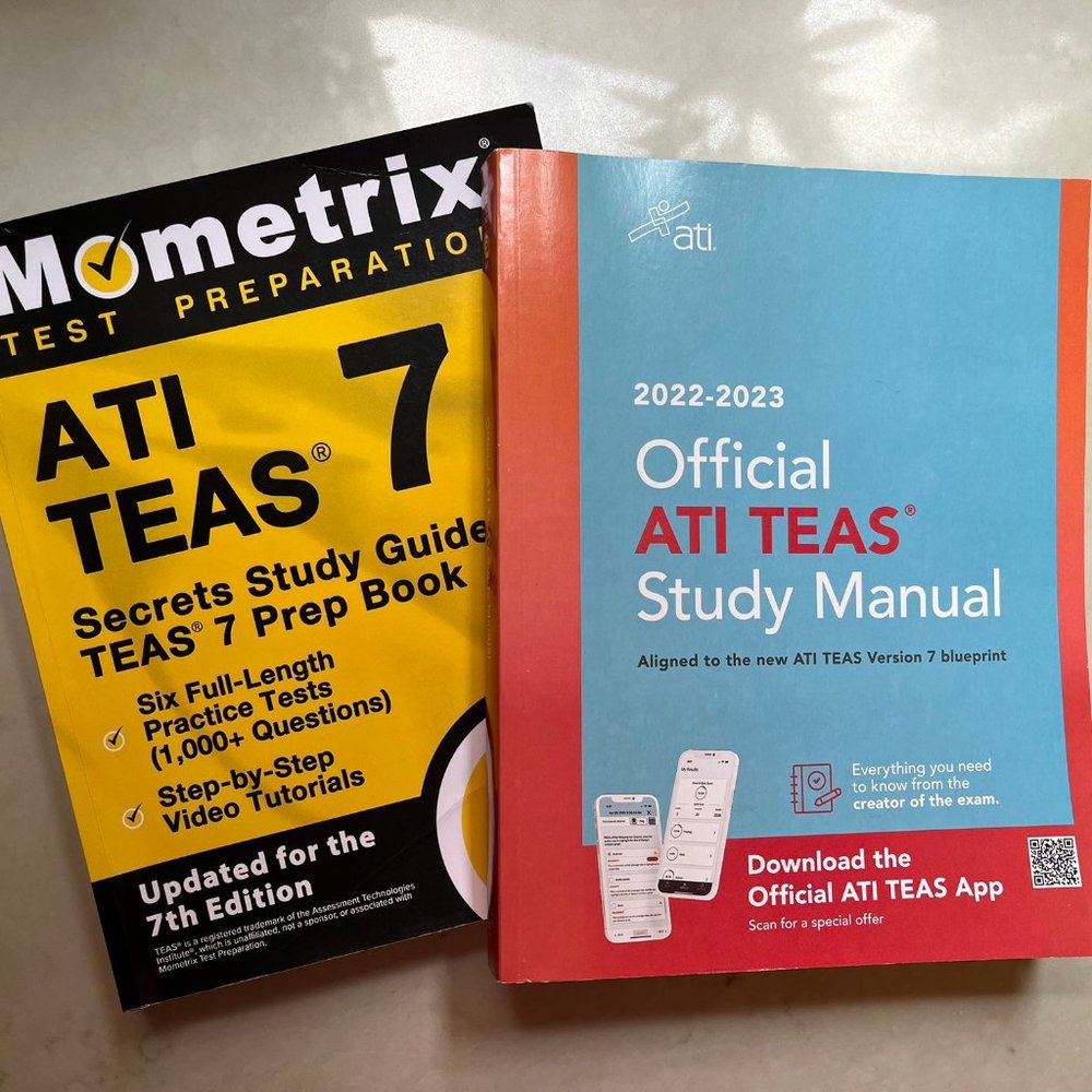 ATI & Mometrix Teas 7 Study Books Bundle